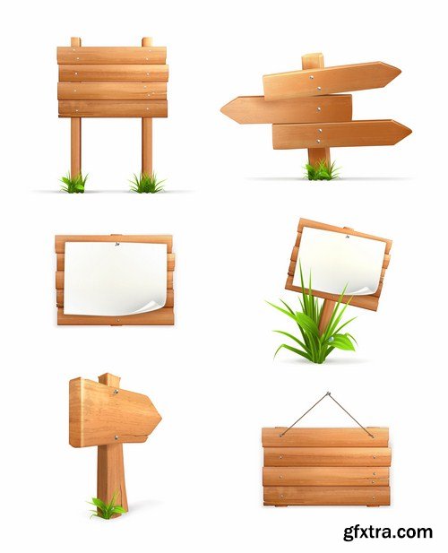 Signboard Collection - 25 Vector