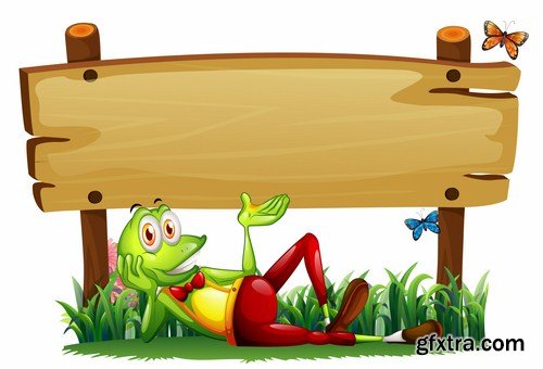 Signboard Collection - 25 Vector