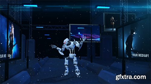 POND5 Hi-Tech Robot Dance 876631 - After Effects Template