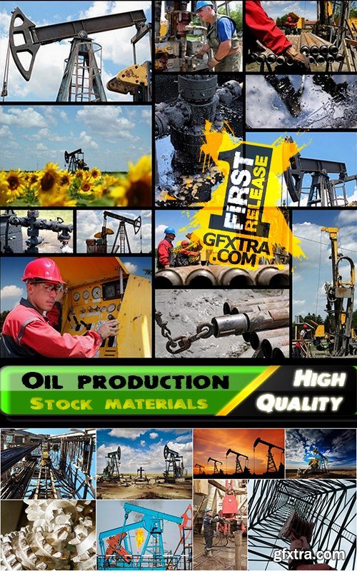 Oil production and drilling Stock images - 25 HQ jpg
