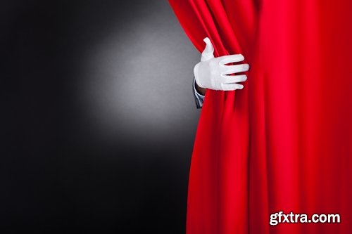 Red and black concept or Fashionable People Stock images - 25 HQ jpg
