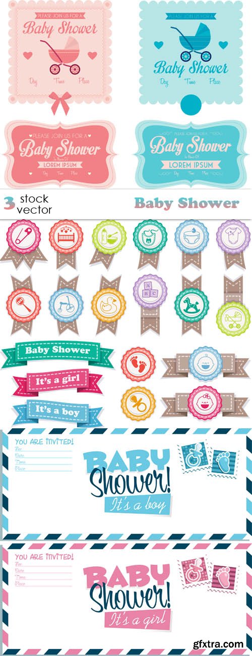 Vectors - Baby Shower