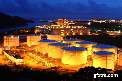 Petroleum and oil refinery Stock images - 25 HQ Jpg