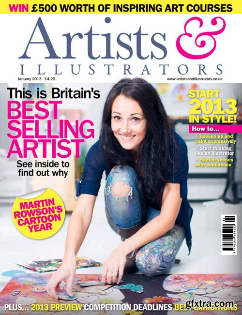 Artists & Illustrators Magazine January 2013 (True PDF)