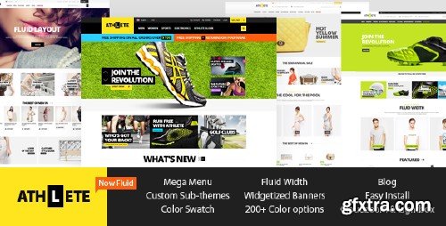ThemeForest - Athlete v1.4.1 - Fluid Responsive Magento Theme