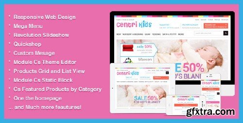 ThemeForest - CentriKids v1.1 - Kids Store Responsive Prestashop