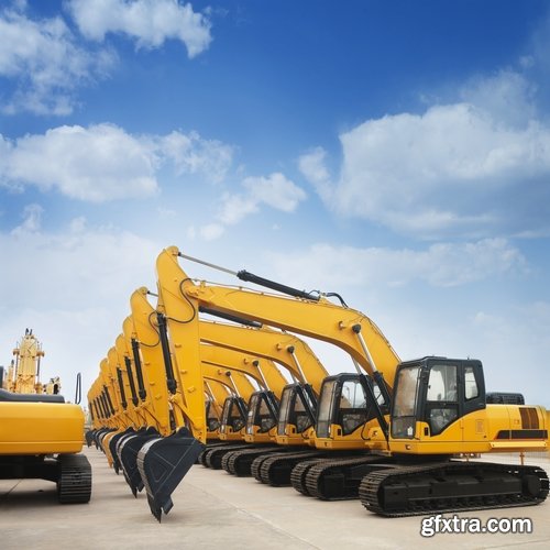 Construction equipment and construction sites Stock images - 25 HQ Jpg