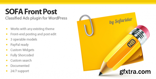 CodeCanyon - Sofa Front Post - Classified ads for WordPress v1.3