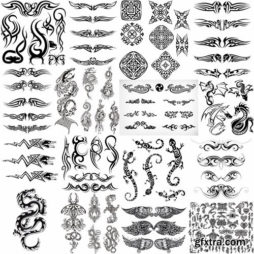 Tattoo Collection - 25 Vector