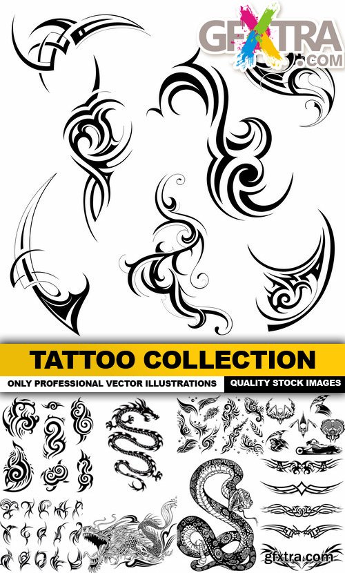 Tattoo Collection - 25 Vector