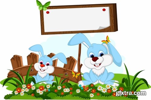 Various vector billboards and boards from stock - 25 Eps