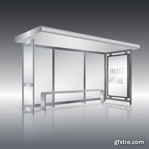 Various vector billboards and boards from stock - 25 Eps