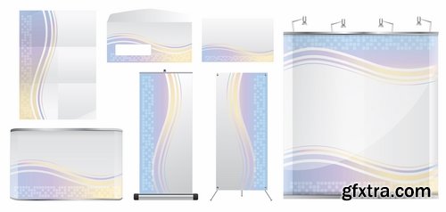 Various vector billboards and boards from stock - 25 Eps
