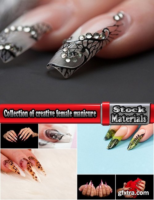 Collection of creative female manicure 25 UHQ Jpeg