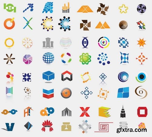 Logo Design in vector Set from stock #38 - 25 Eps