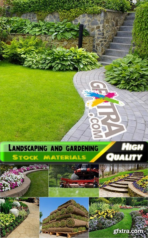 Landscaping and gardening Stock images - 25 HQ Jpg
