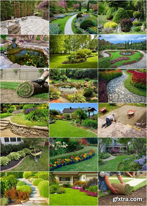 Landscaping and gardening Stock images - 25 HQ Jpg