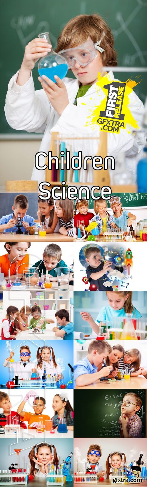 Stock Photos - Children Science