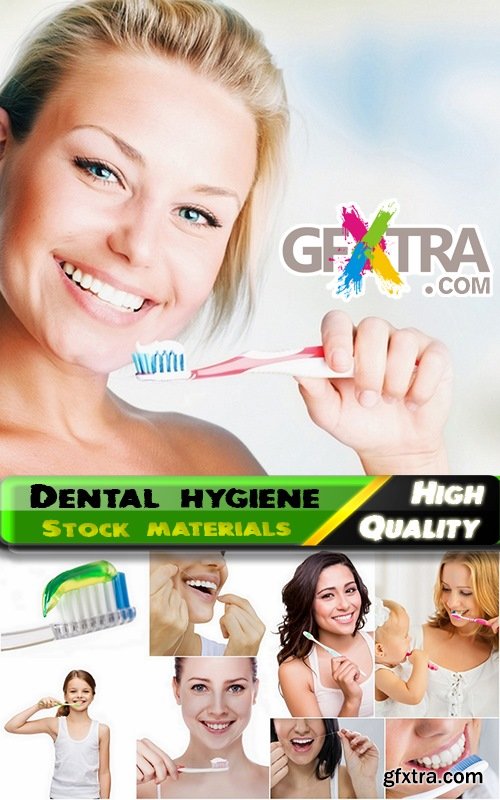 Dental hygiene and care of teeth - 25 HQ Jpg