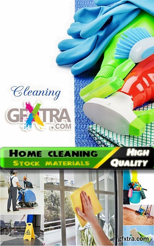 Home cleaning and office cleaning Stock images - 25 HQ Jpg