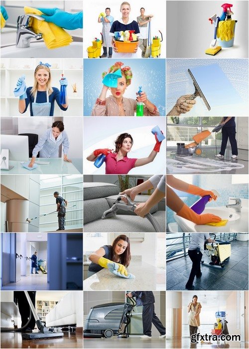 Home cleaning and office cleaning Stock images - 25 HQ Jpg