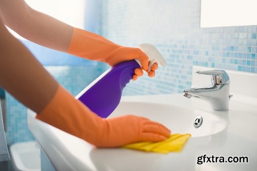 Home cleaning and office cleaning Stock images - 25 HQ Jpg