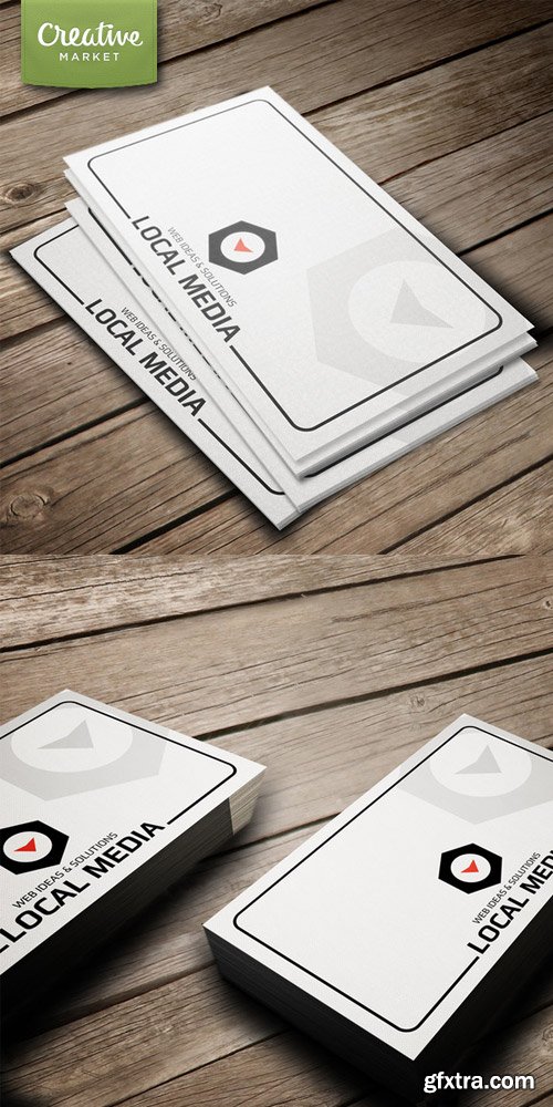 CreativeMarket - Business Card Mock-Up
