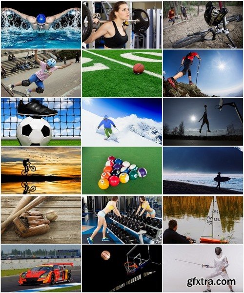Various Sports set 2-25 UHQ Jpeg