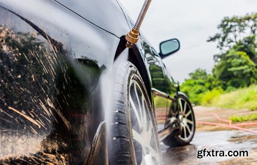 Car wash and car washing Stock images - 25 HQ Jpg