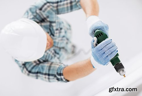 Builders and home repair Stock images - 25 HQ Jpg