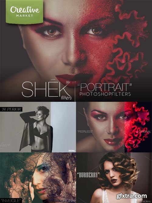CreativeMarket - Portrait Photoshop Actions