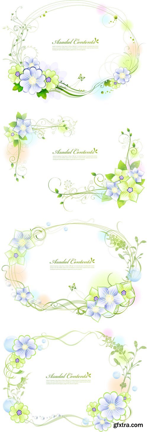 Floral frames 15