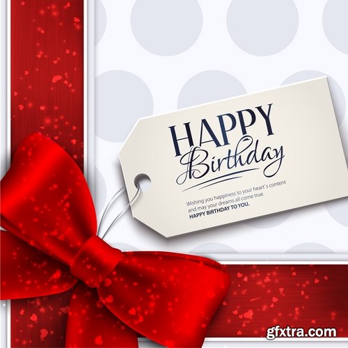 Collection of various gift cards vector images #2-25 Eps