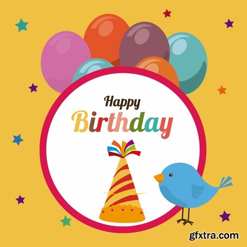Collection of various gift cards vector images #2-25 Eps
