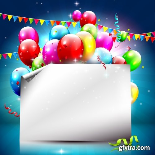 Collection of various gift cards vector images #2-25 Eps