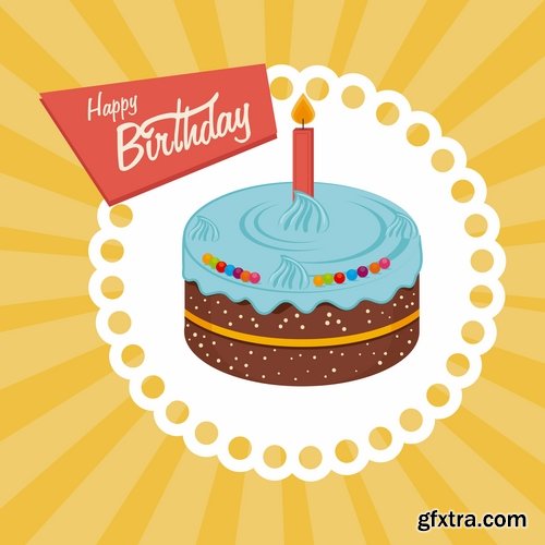 Collection of various gift cards vector images #2-25 Eps