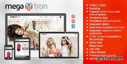 ThemeForest - Megatron v1.1.0 - Megaflexible Responsive Magento Theme ThemeForest - Megatron v1.1.0 - Megaflexible Responsive Magento Theme