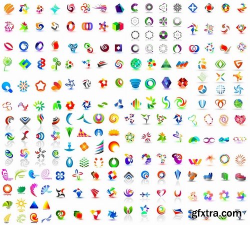 Logo Design in vector Set from stock #39 - 25 Eps