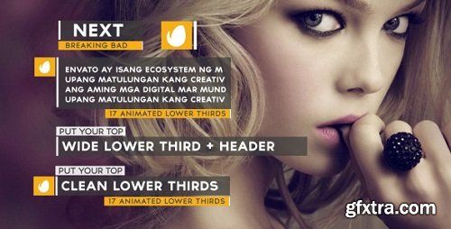Videohive - Clean Lower Thirds