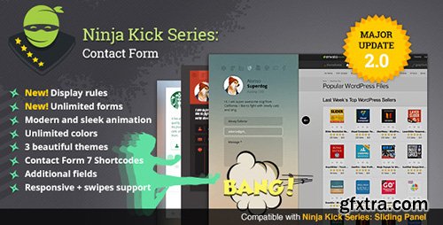 CodeCanyon - Ninja Kick: WordPress Contact Form v2.2.6 CodeCanyon - Ninja Kick: WordPress Contact Form v2.2.6
