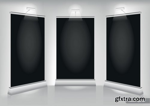Billboards and banners in vector from stock - 25 Eps