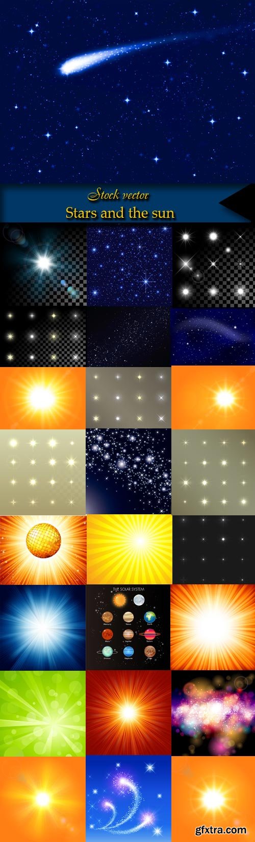 Stars and the sun