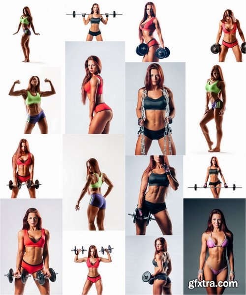 Fitness women with perfect body Stock images - 25 HQ Jpg