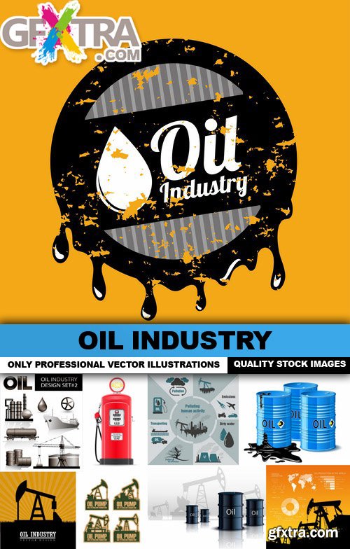 Oil Industry - 25 Vector