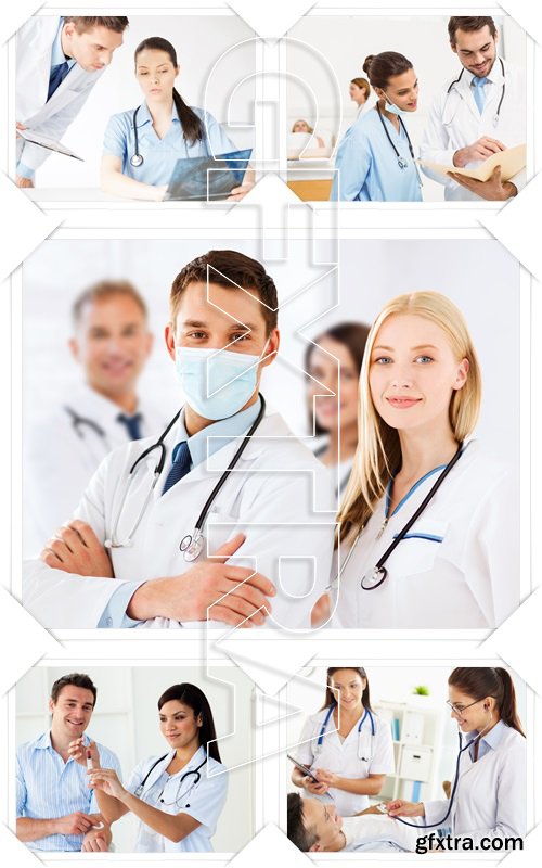 A medical workers. Patient examination - Stock photo