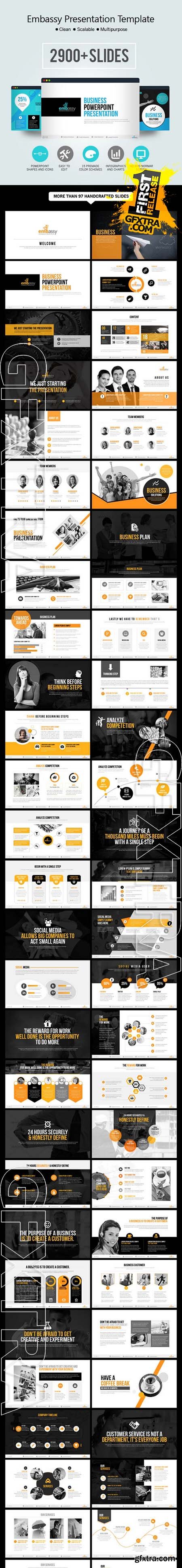 Embassy Powerpoint Presentation - Graphicriver 9079380