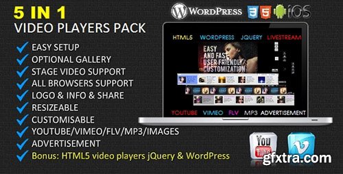ActiveDen - 3 In 1 Video Players Youtube Vimeo Flv Mp3 Ads ActiveDen - 3 In 1 Video Players Youtube Vimeo Flv Mp3 Ads