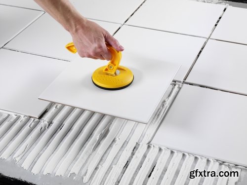 Tile Installation and home repair Stock images - 25 HQ Jpg