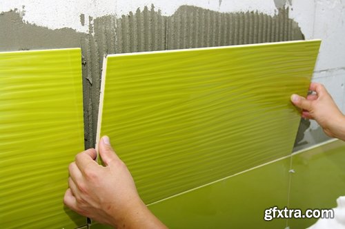 Tile Installation and home repair Stock images - 25 HQ Jpg