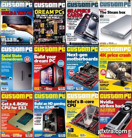 Custom PC UK Magazine - Full Year 2014 Issues Collection (True PDF)
